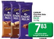 Cadbury Chocolate Slabs-90g