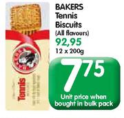 Bakers Tennis Biscuits-12x200g
