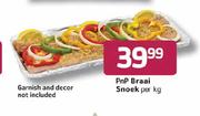 PnP Braai Snoek-Per kg