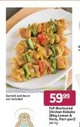 PnP Marinated Chicken Kebabs (Bbq.Lemon & Herb, Peri-peri)-Per Kg