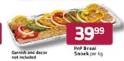 PnP Braai Snoek-Per kg