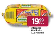 Enterprise Mini Rolls Assorted-500g Each