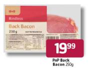 PnP Back Bacon-250gm