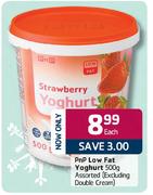 Pnp Low Fat Yoghurt Assorted -2x500g Each