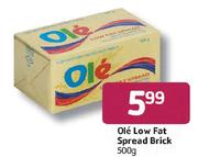 Ole Low Fat Spread Brick-500gm