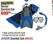 U.S Divers Senior Snorkel Set