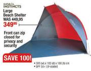 Natural Instincts Large Beach Shelter