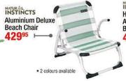 Natural Instincts Aluminium Deluxe Beach Chair