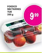 Foodco Nectarines Tub-500g