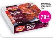BRM Brands Fully Cooked Pork Loin Ribs-1Kg Per Pack