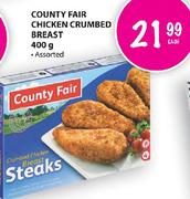 Country Fair Chicken Crumed Breast Assorted-400g 