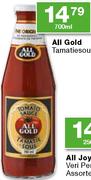 All Gold Tamatiesous-700ml