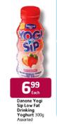 Danone Yogi Sip Low Fat Drinking Yoghurt Assorted-300g Each