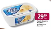 Nestle Country Fresh Ice Cream Assorted-2L Each