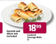 Cocktail Sausage Rolls-8's