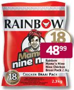 Rainbow Mama's Nine Nine chicken Braai Pack-2.3kg