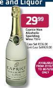 Caprice Non Alcoholic Sparkling Wine-750ml