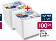 Nestle Country Fresh Ice Cream-2x5Ltr