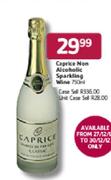 Caprice Non Alcoholic Sparkling Wine-750ml 
