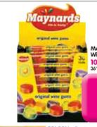 Maynards Wine Gum Rolls-36's