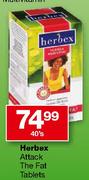Herbex Attack The Fat Tablets-40's