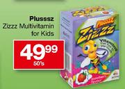 Plusssz Zizzz Multivitamin For Kids-50's