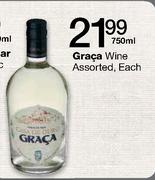 Graca Wine Assorted-750ml Each