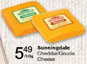 Sunningdale Cheddar/Gouda Cheese-100gm Each