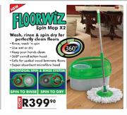 Floorwiz Spin Mop X2