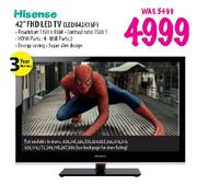 Hisense 42" FHD LED TV(LEDN42K16P)