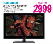 Telefunken 39" FHD LCD TV(TLCD-39FHDP)