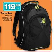 Trader Bay Deluxe Backpack Assorted Each