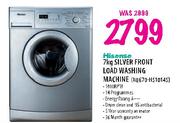 Hisense Silver Front Load Washing Machine-7kg(KQ670-HS1014S)