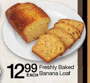 Freshly Baked Banana Loaf-Each