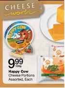 Happy Cow Cheese Portions Assorted-120g Each