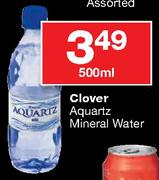 Clover Aquartz Mineral Water-500ml