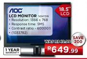 AOC LCD Monitor-18.5" (N9415W)