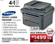 Samsung Mono Laser Printer (SCX-4623F)