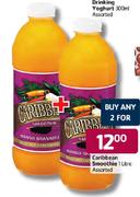 Caribbean Smoothie Assorted-2x1ltr