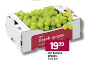 PnP Sultana Grapes Box-1.5kg