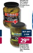 Offenau Mild Crunchy Dills Or Sweet & Sour Gherkins-2x680g