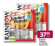 Rainbow Chicken Or Cheese Viennas- 1kg Each