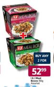 I&J Meal Boxes Assorted - 2x350g