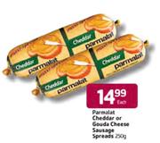 Parmalat Cheddar Or Gouda Cheese Sausage Spreads - 250g Each