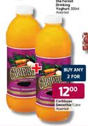 Caribbean Smoothie Assorted-2 x 1L