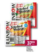 Rainbow Chicken Or Cheese Viennas-1Kg Each
