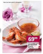 PnP Frozen Cut And Deveined Prawns-500g Nett