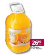 PnP Nectar Assorted-4L Each