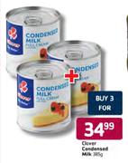 Clover Condensed Milk - 3x385g