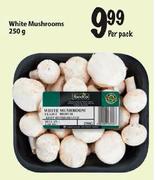 White Mushrooms-250g Per Pack